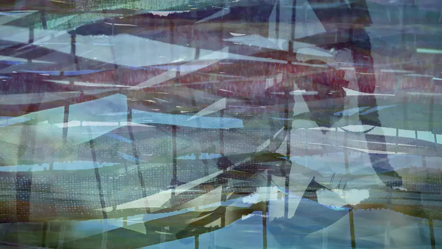 Day 12: A multiple exposure photograph of the Cut.